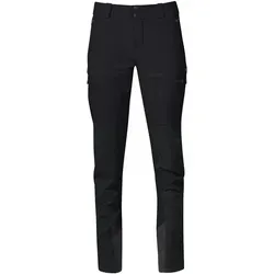 Bergans Damen Rabot V2 Softshell Hose - Größe L, Schwarz - Leichte Softshellhose mit wasserabweisender Beschichtung, ideal für Bergsteigen, Trekking und Winterwanderungen. Flexibel und bequem für jedes Abenteuer.