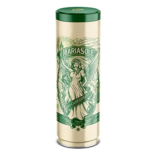 MariaSole Caffè Espresso Bio 50 E.S.E.-Pads - Bio Kaffee-Pads für E.S.E.-Maschinen, mit 90% edlen Arabicabohnen für ein unvergleichliches Geschmackserlebnis von Karamell bis Schokolade.