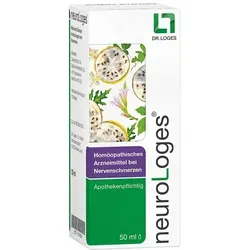 Neuro Loges Tropfen - Homöopathisches Arzneimittel zur natürlichen Linderung von Nervenschmerzen. Ideal bei Neuralgien, gut verträglich und effektiv.