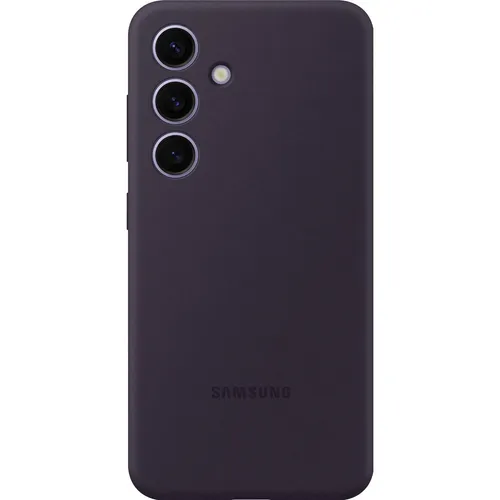 Samsung Silicone Case EF-PS921 für Galaxy S24 - Dunkelviolette Silikonhülle mit perfekter Passform und elegantem Design für optimalen Schutz