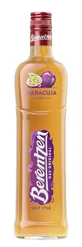 Berentzen Maracuja Likör - Tropisch-fruchtiger Likör mit exotischer Maracuja, perfekt zum Mixen oder pur genießen. Ideal für Cocktails und gesellige Abende.
