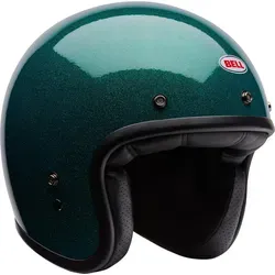 Bell Custom 500 Flake Jethelm 2XL für Männer - Hochwertiger Jethelm mit leichter Glasfaser-Verbundschale und individueller Passform. Ideal für stilvolles Fahren und optimalen Komfort.