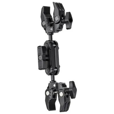 Ulanzi CO17 Super Clamp mit Dual Ballhead Magic Arm - Kamera Zubehör für kreative Aufnahmen, vielseitig einsetzbar und stabil für professionelle Video- und Fotoproduktionen.