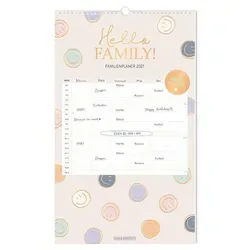 Familienplaner 2027 Hello Family!