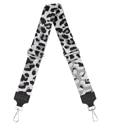 MIRROSI Schulterriemen Made in Italy aus Echtleder Schultergurt für Tasche zum Wechseln 5cm Breit Bohemian Style Längenverstellbar