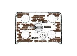 Best Sporting Fußballtor mit Torwand - 213cm x 152cm - Fußballtor für Kinder, wetterbeständig und schnell aufbaubar in nur 15 Minuten. Ideal für Spielspaß im Garten, auch bei schlechtem Wetter!