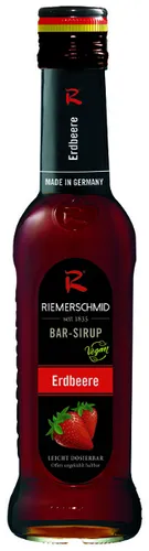  Riemerschmid Bar Sirup Strawberry Erdbeere 0,25l Flasche 18,19€/l