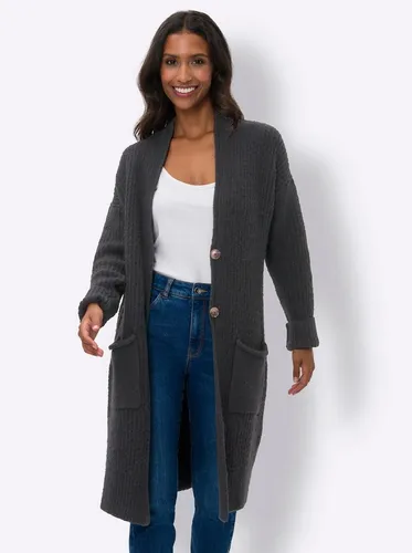 heine Strickjacke Strickjacke, schwarz