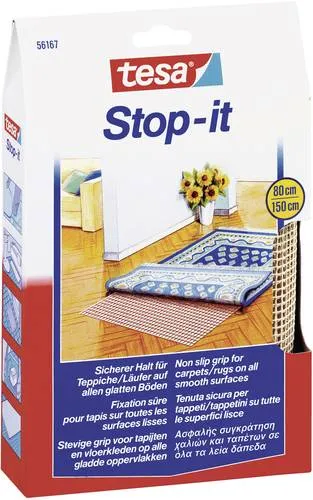 Tesa Anti-Rutschmatte Stop-it 1.5m x 800mm - Werkzeuge / Zubehör, sorgt für sicheren Halt auf glatten Oberflächen und verhindert Rutschen und Stürze.