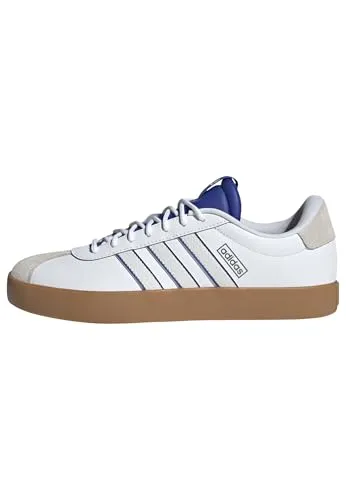 Adidas Herren VL Court 3.0 Shoes, FTWR White/Crystal White/semi Lucid Blue, 40 2/3 EU