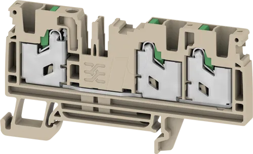 Weidmüller Klemme SNAP IN 4qmm S3C 4 Durchgangs-Reihenklemmen - Zuverlässige Weidmüller Klemme für Leiterquerschnitte von 0,75 bis 4 mm². Ideal für Hutschienenmontage, mit geprüfter Qualität für den professionellen Einsatz.