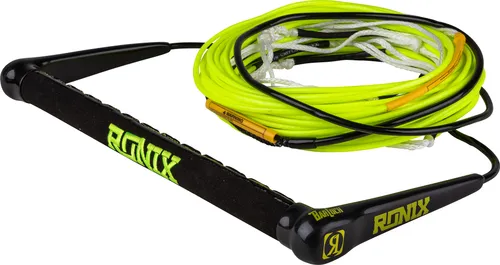 RONIX COMBO 5.0 Hantel 2025 yellow mit 80 R6 Seil - Hanteln und Seile mit 3D-geformtem Ledergriff für extra Halt und Dyneema BarLock für Anti-Roll. Ideal für anspruchsvolles Training und maximale Leistung.