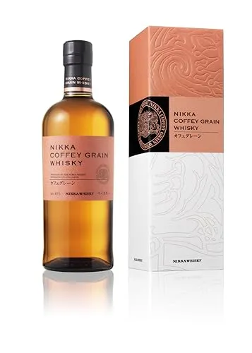 Nikka I Coffey Grain Whisky 700 ml - Geschenkverpackung mit intensiven Lakritz- und Karamellnoten - Whisky, 45% Vol., in edler Geschenkverpackung. Ein fruchtig-exotisches Geschmackserlebnis mit Aromen von Lakritz, Karamell und Bourbonvanille - ideal für Whisky-Liebhaber!