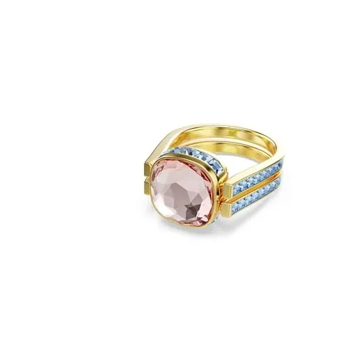 Swarovski Chroma Ring – Vielseitig tragbarer Cocktailring mit Drehmechanismus - Damenring mit 50% Swarovski ReCreated Crystals, der durch einfaches Drehen die Farbe wechselt – perfekt für jeden Anlass!