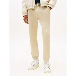 Stoffhose TOMMY JEANS "TJM AUSTIN JOG" für Herren - Herren-Stoffhose in Beige mit Kordelzug für optimalen Tragekomfort. Ideal für lässige und stilvolle Outfits, gefertigt aus hochwertigem Webstoff.