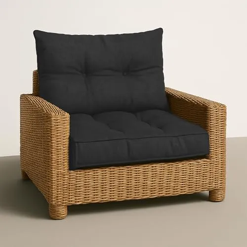 Amazinggirl Sitzpolster für Gartenmöbel 60x60 cm - Komfortable Loungekissen für Balkon und Garten - 🌿 Vielseitige Sitzauflagen für innen und außen, ideal für Lounge, Balkon und Garten. Wasserabweisend, leicht zu reinigen und maschinenwaschbar für dauerhaften Komfort und frische Farben.