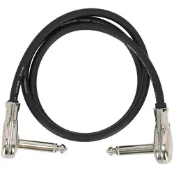 Karl’s Patch-Wire 60 cm WK/WK - Platzsparendes Patchkabel - 60 cm Patchkabel mit kompakten Switchcraft Winkelsteckern. Ideal für Pedalboards und Racks, sorgt für eine saubere Verkabelung und hervorragende Klangqualität.