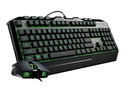 Cooler Master Devastator 3 - Hintergrundbeleuchtetes Tastatur-und-Maus-Set - Maus-Tastatur-Sets mit RGB-Hintergrundbeleuchtung, perfekt für Gamer und stilbewusste Nutzer.