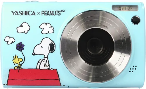 Yashica X Peanuts Sage - Sonstige Kompaktkameras, kreative Designs mit Peanuts-Motiv für einzigartige Fotografie und nostalgischen Charme.