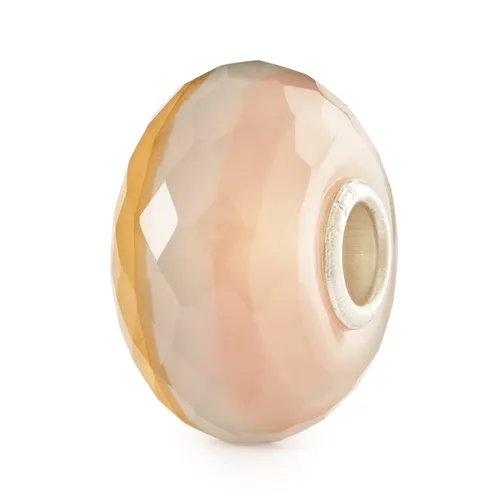 Trollbeads Wasserstein - Freude Bead TGLBE-30156 - Charm aus 925er Silber, perfekt für Damen. Verleihen Sie Ihrem Schmuck eine persönliche Note mit diesem stilvollen Wasserstein-Design.