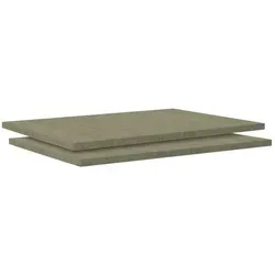 Hom`in Einlegebodenset System Unit, Braun, Holzwerkstoff, 2-teilig, 87.9x1.8x55.1 cm, Schlafzimmer, Kleiderschränke, Schrankzubehör, Einlegeböden