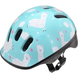 Meteor Schutzhelm, Kinderhelm, Fahrradhelm, Rollschuhe, KS06 Helm Kinderfahrradhelm Helm, größe XS 44-48 cm Alpacas