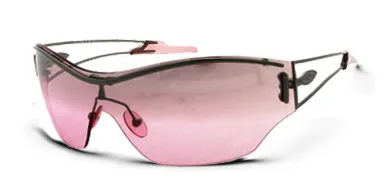 SMITH GOLD DIGGER Sonnenbrille chrome/rose gradient mirror - Schneebrillen für Damen, mit stylischem pinkem Farbverlauf und hochwertigem UV-Schutz für optimalen Blick bei Wintersport.