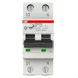 ABB DS201MF-C10/0 F10 - FI/LS-Schalter 10kA 1P+N C 10A 10mA - Sonstige Elektroinstallationsartikel, zuverlässiger FI/LS-Schalter mit 10kA Abschaltvermögen, ideal für sichere elektrische Installationen.