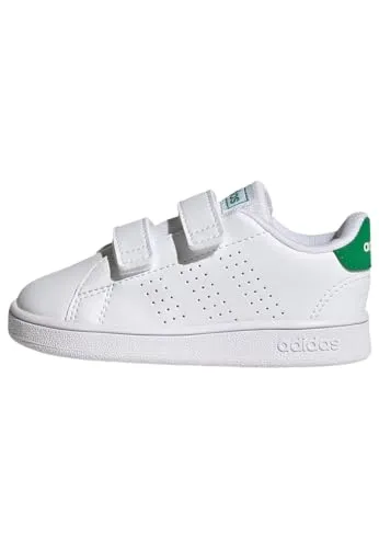 adidas Advantage Lifestyle Court Hook-and-loop Schuhe 5.5K - Sneaker für Babys und Kleinkinder mit robustem Design und Recycling-Anteil von 50%, ideal für erste Abenteuer und vielseitig kombinierbar.
