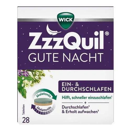 WICK Zzzquil Gute Nacht Tabletten 20 g