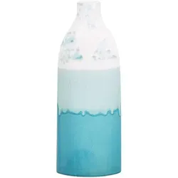 Beliani Blumenvase, Blau, Stein, Mode, 35 cm, Dekoration, Vasen, Keramikvasen