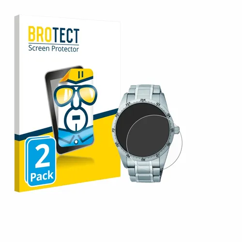 2x Display Schutz Folie für Seiko 5 Sports SRP513K1 Zubehör Transparent