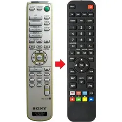 Fernbedienung geeignet für SONY HCD-NX1 | HCDNX1 | MHC-NX1