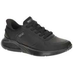 Skechers Uno Lite Floating Steps Schwarz BBK Größe EU 42 - Sneaker mit schnellem Schnellschnürsystem, ideal für mühelosen Streetstyle und höchsten Komfort.
