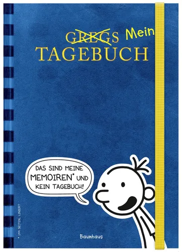 Jeff Kinney | Gregs (Mein) Tagebuch (blau) | Buch | Deutsch (2016) | 144 S.