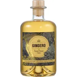 Birkenhof Gingero Ingwer-Orangen Likör 0,5 Liter - Exotischer Likör mit 32% Vol., ideal für Cocktails oder pur. Genießen Sie die harmonische Kombination aus Ingwer und Orange!