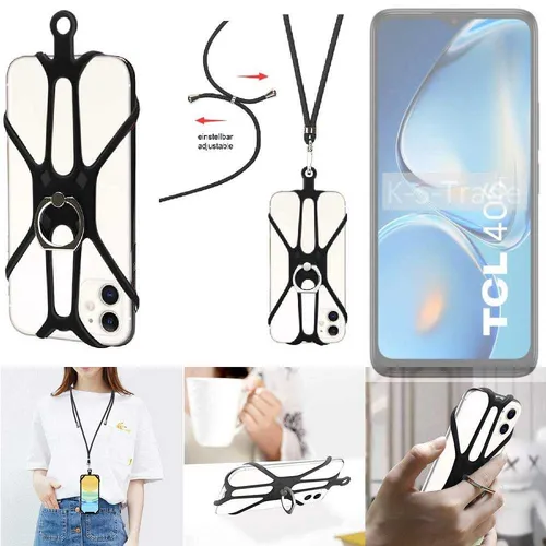 Handykette für TCL 406i Handy-Ring Handykordel