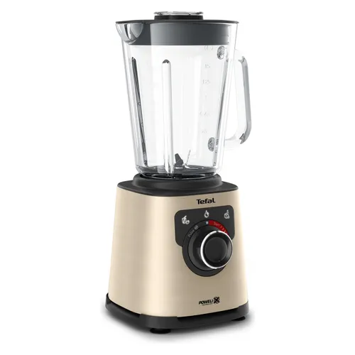 Tefal PerfectMix BL871A Creme - 1.200 Watt Standmixer, Powelix-Technologie für perfekte Smoothies und einfache Reinigung mit AutoClean-Programm