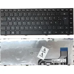 DEUTSCHE - Schwarz Tastatur Keyboard kompatibel für Lenovo IdeaPad 100-14IBY 80MH007UGE - Schwarz