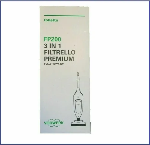 Vorwerk Folletto 140/150 Staubsaugerbeutel - Beutel für Staubsauger, original Vorwerk Filter aus Baumwolle, Packung mit 6 hochwertigen Beuteln für optimale Reinigungsergebnisse.