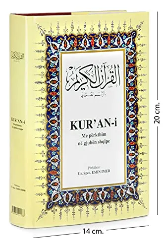 Kur`an-i Me Perkthim Ne Gjuhen Shqipe - Koran & Schrifttum, mit authentischer arabischer und albanischer Übersetzung für ein besseres Verständnis des heiligen Textes.