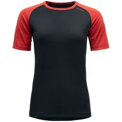 Devold Women's Jakta Merino 200 T-Shirt - Merinounterwäsche Gr M schwarz - Vielseitiges kurzärmeliges Merinoshirt in Schwarz, ideal für Wandern und Trekking – 100% Wolle für besten Tragekomfort. Entdecken Sie weitere Top-Angebote von Devold!