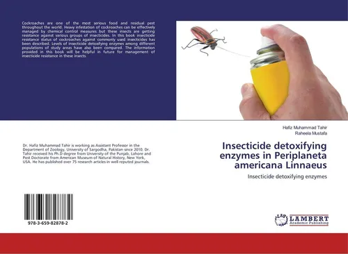 Insecticide detoxifying enzymes in Periplaneta americana Linnaeus Hafiz Muhammad