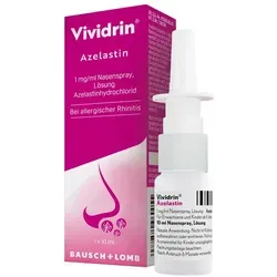 Vividrin Azelastin Nasenspray bei Heuschnupfen und Allergien