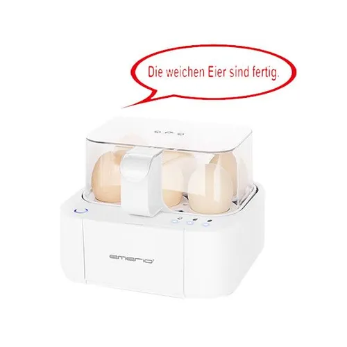 Emerio Eierkocher EMERIO EB-115560.12 - 400 W, kompakt und energieeffizient für perfekt gekochte Eier