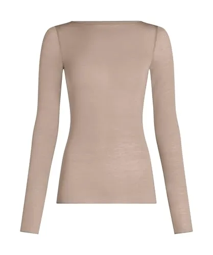 Hunkemöller Pyjama super soft Boatneck Shirt mit Cashmere grau L - Bequemes Pyjama Shirt in elegantem Grau, aus einer hochwertigen Modal-Kaschmir-Mischung für ein angenehmes Tragegefühl. Perfekt für entspannte Nächte!