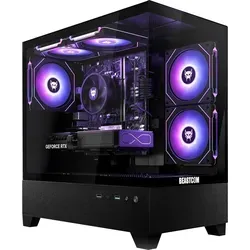 BEASTCOM Q5 Pro Gaming PC - PC-Systeme mit Intel i5-10400F und NVIDIA RTX 3050 für flüssiges Gaming und kreatives Arbeiten. Sofort startklar mit Windows 11 Pro und beeindruckendem Design.