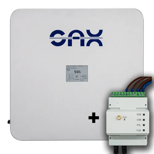 SAX power HOME Heimspeicher 1-8-5-230 - 7,7kWh - Powerstations mit 7,7 kWh Lithiumeisenphosphat-Batterie, wartungsfrei und ideal für Solar- und Windenergieanwendungen, korrosionsbeständig und für Innen- und Außenbereiche geeignet.