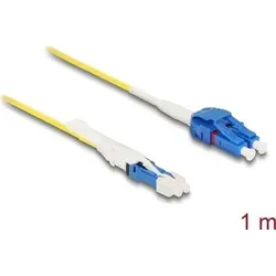 Delock Netzwerkkabel CS Single-Mode 1 m - Sonstige Elektroinstallationsartikel, hochwertiges Glasfaser-Duplexkabel für schnelle und zuverlässige Datenübertragung - halogenfrei und Uniboot-Design.
