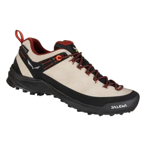 SALEWA Wildfire Leather GTX W, Scarpe da Trekking Donna, Oatmeal Black, 40 EU